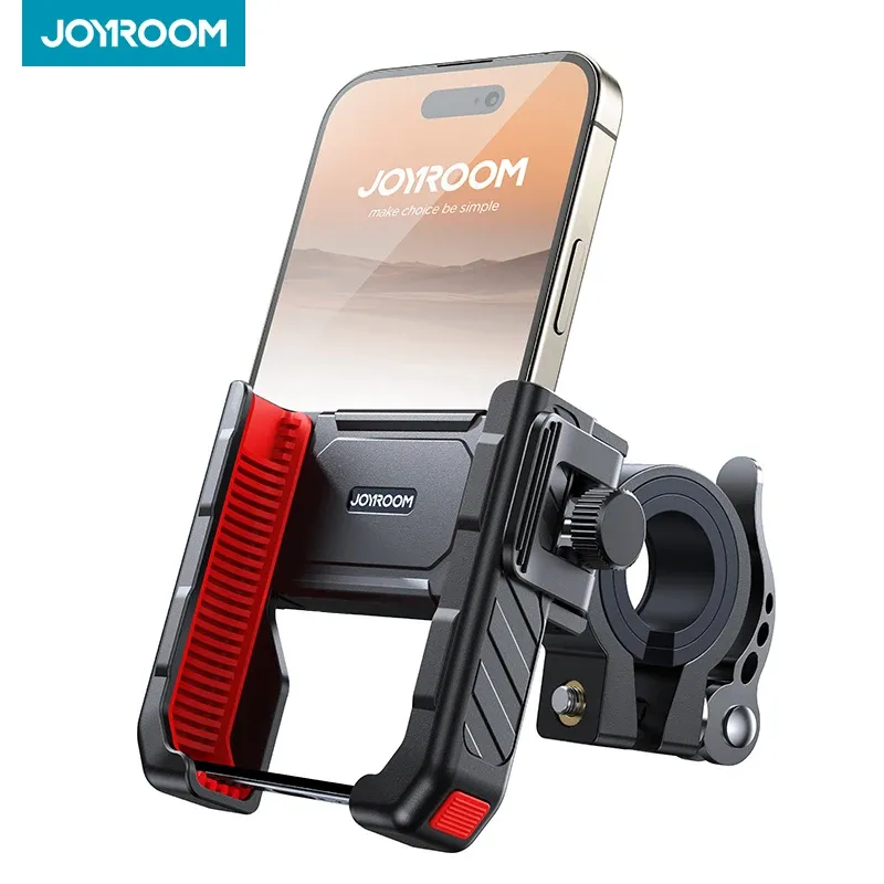 Support de téléphone universel pour vélo et moto, antichoc, utilisable à une main, rotation à 360°, écran de 4,7 à 7 pouces, matin - Image 1