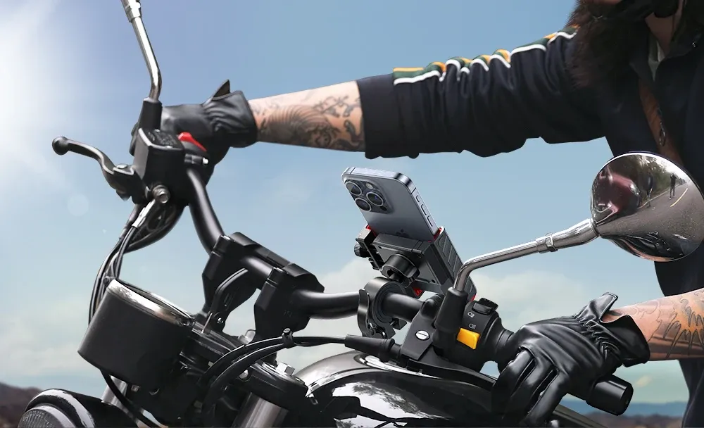 Support téléphone universel pour vélo et moto Pomerroom