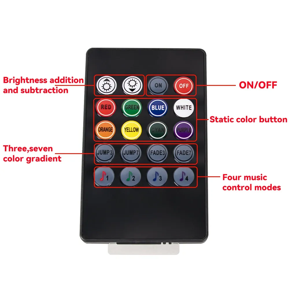 Néon 48 72 LED, finition soignée