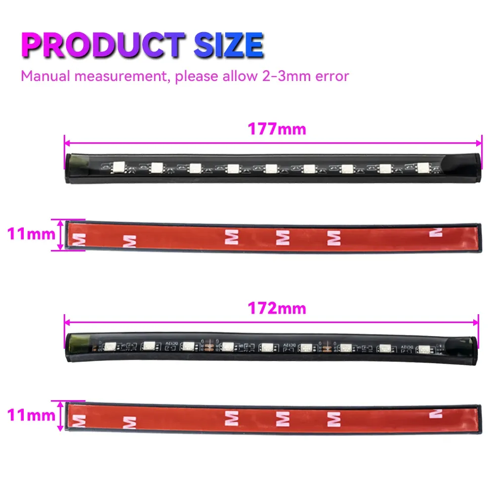Néon 48 72 LED, habitacle illuminé