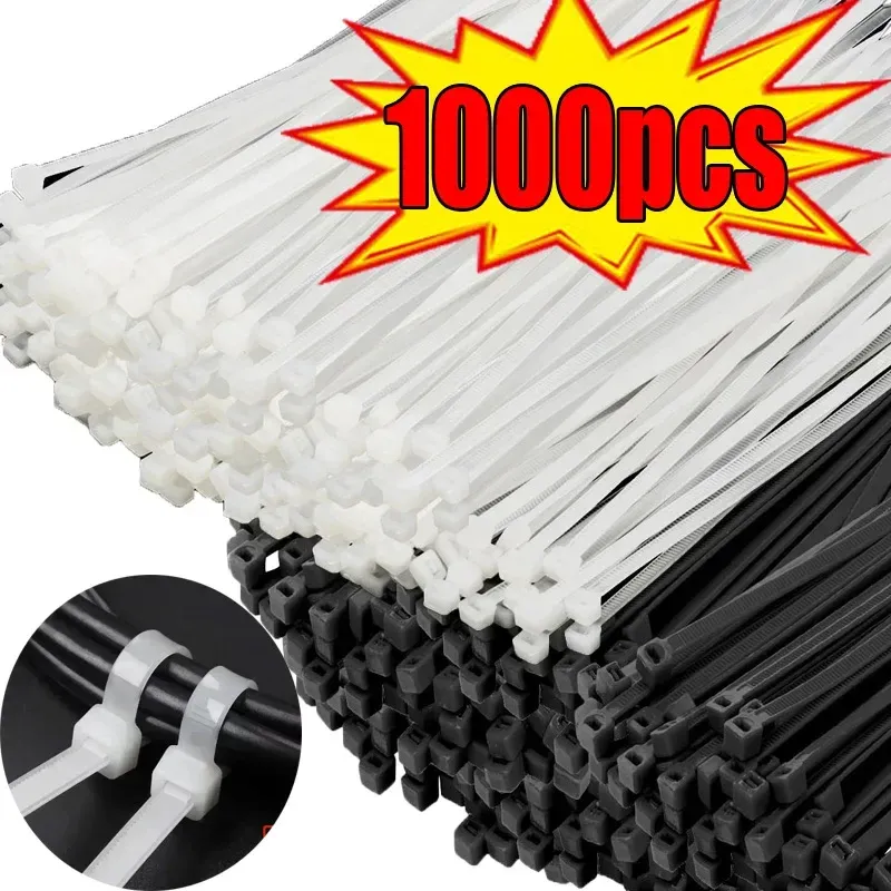 Colliers de serrage en nylon autobloquants, anti-rayures 1
