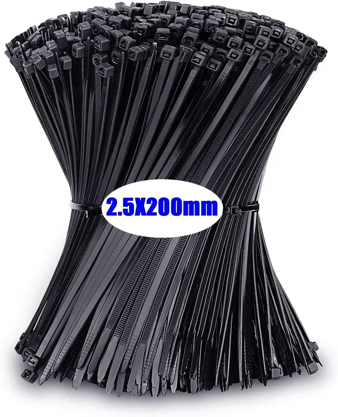 Colliers de serrage en nylon autobloquants, anti-rayures 7