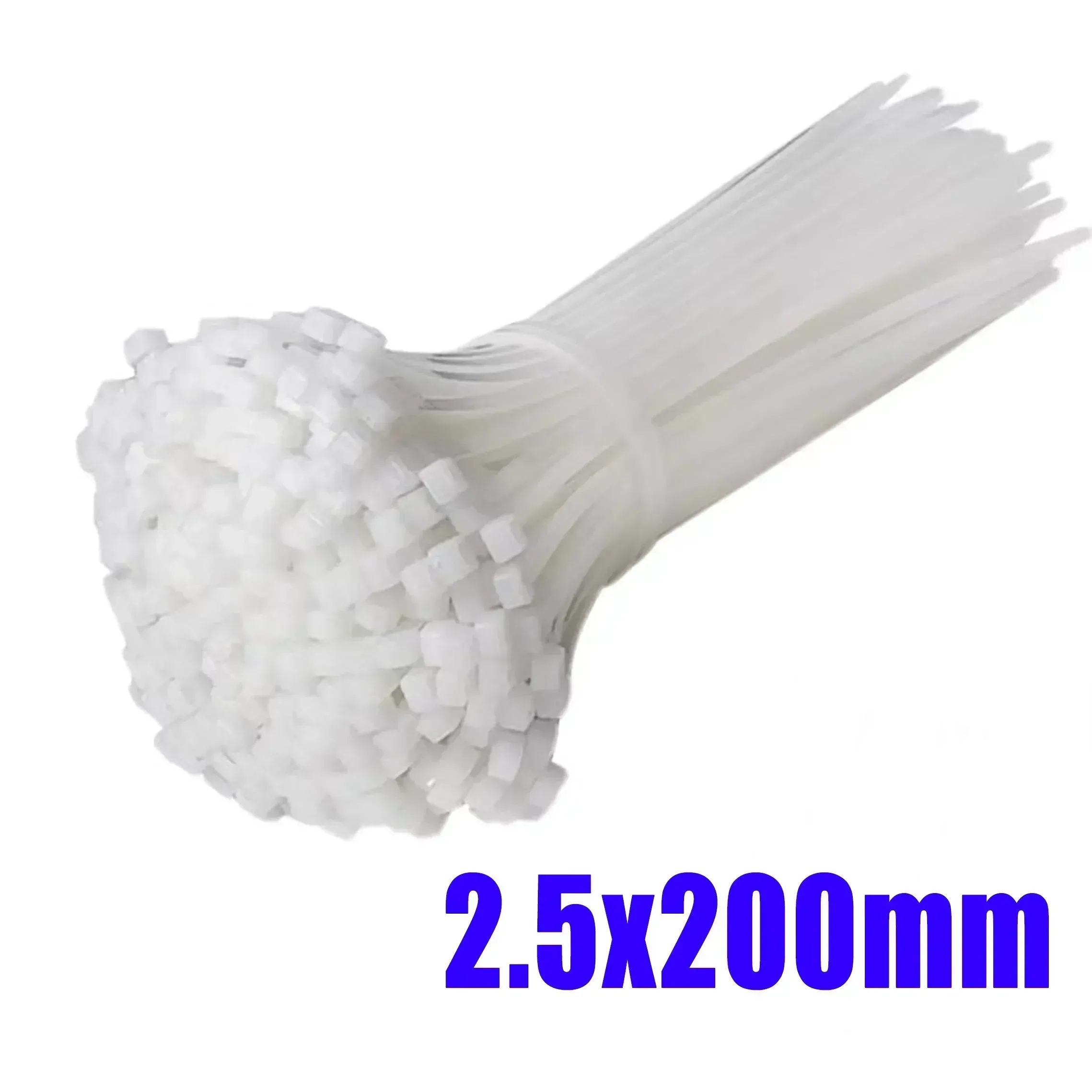 Colliers de serrage en nylon autobloquants, anti-rayures 11
