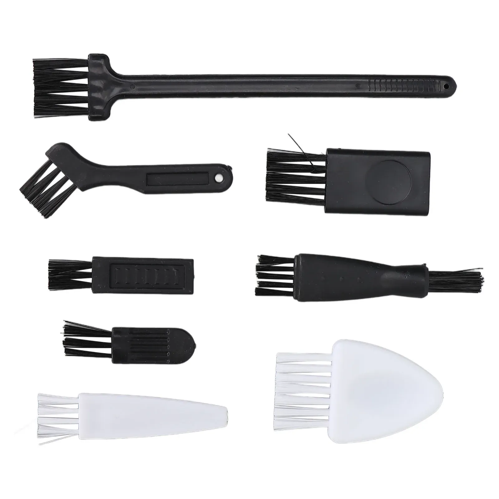 Détail des poils de brosse doux et denses