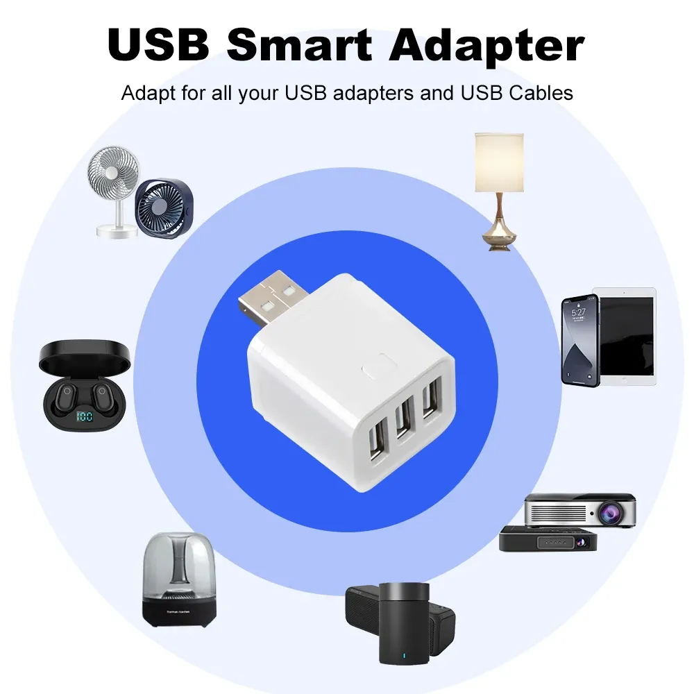 Adaptateur USB intelligent, connectivité