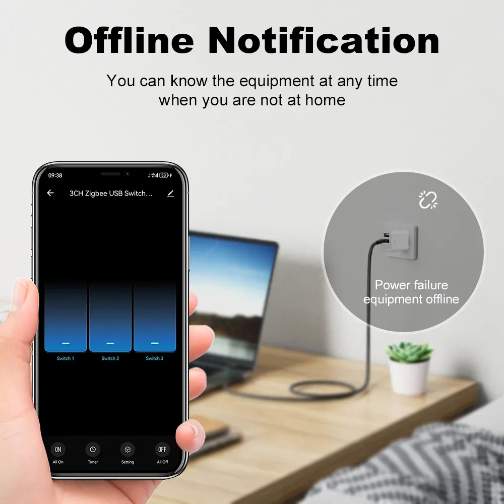 Adaptateur USB intelligent, application mobile