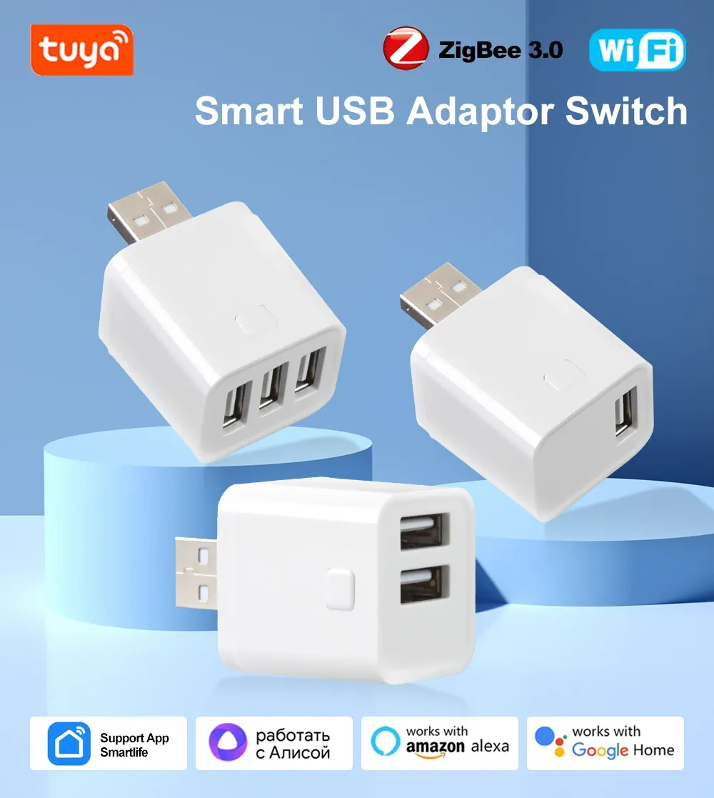 Adaptateur USB intelligent WiFi/Zigbee, vue d'ensemble