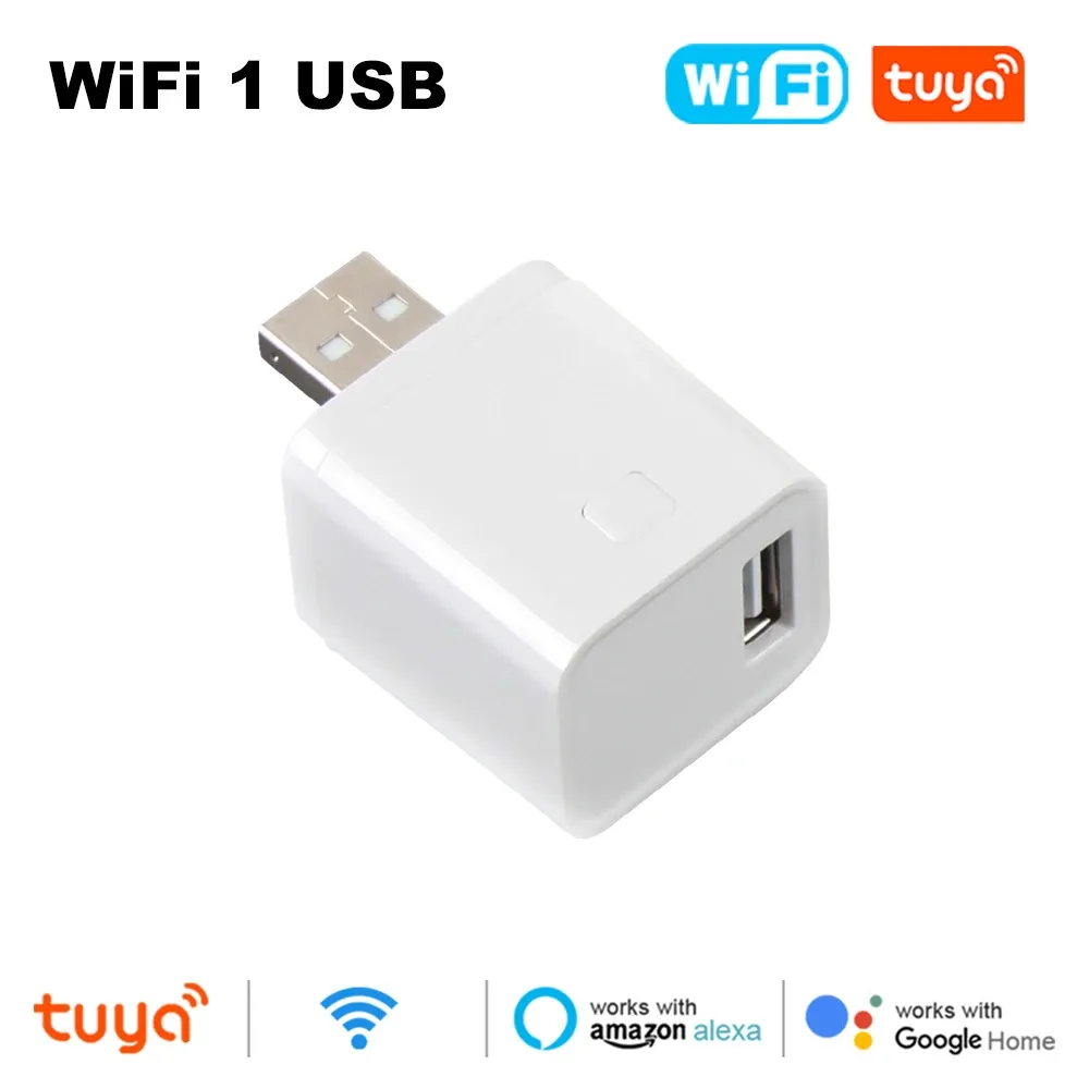Adaptateur intelligent WiFi/Zigbee 1 à 3 canaux 5 V à port micro USB, compatible Alexa, Google Home et Alice 7