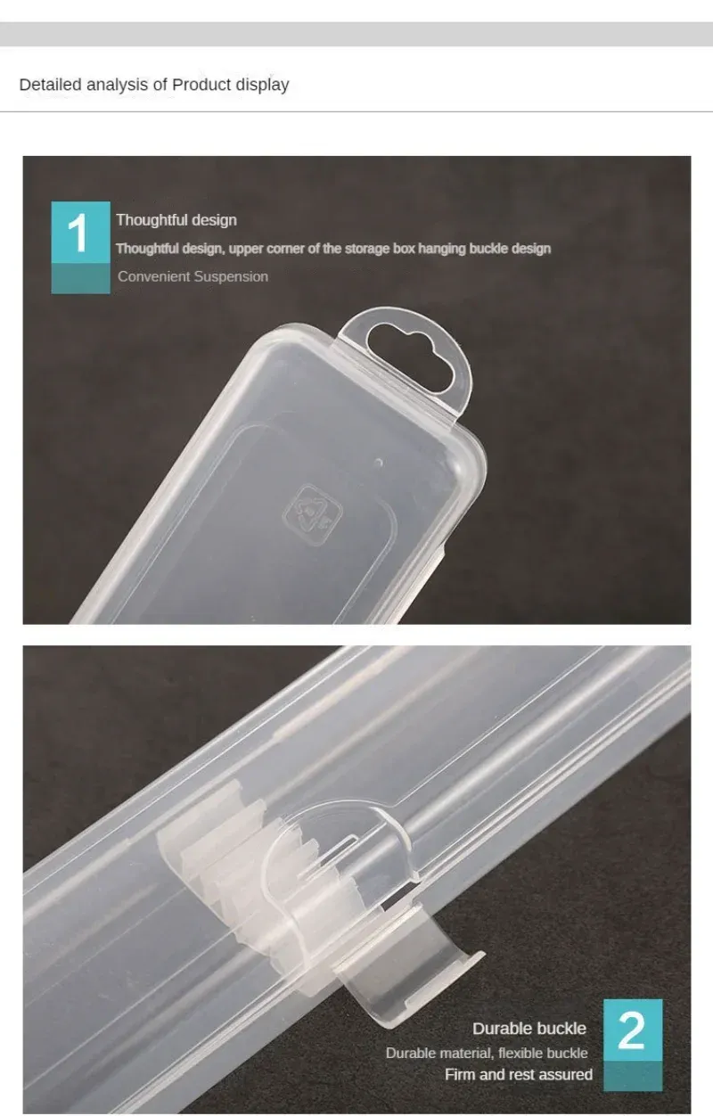Organisateur transparent pour bijoux et petits objets
