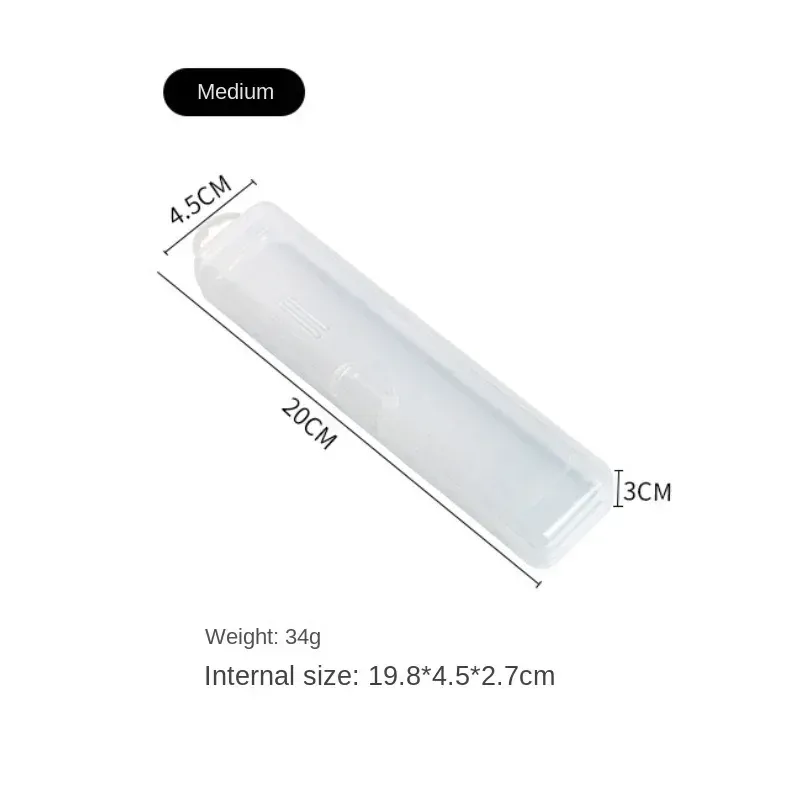 Organisateur portable transparent pour pinceaux de maquillage et crayons à sourcils, avec couvercle 9