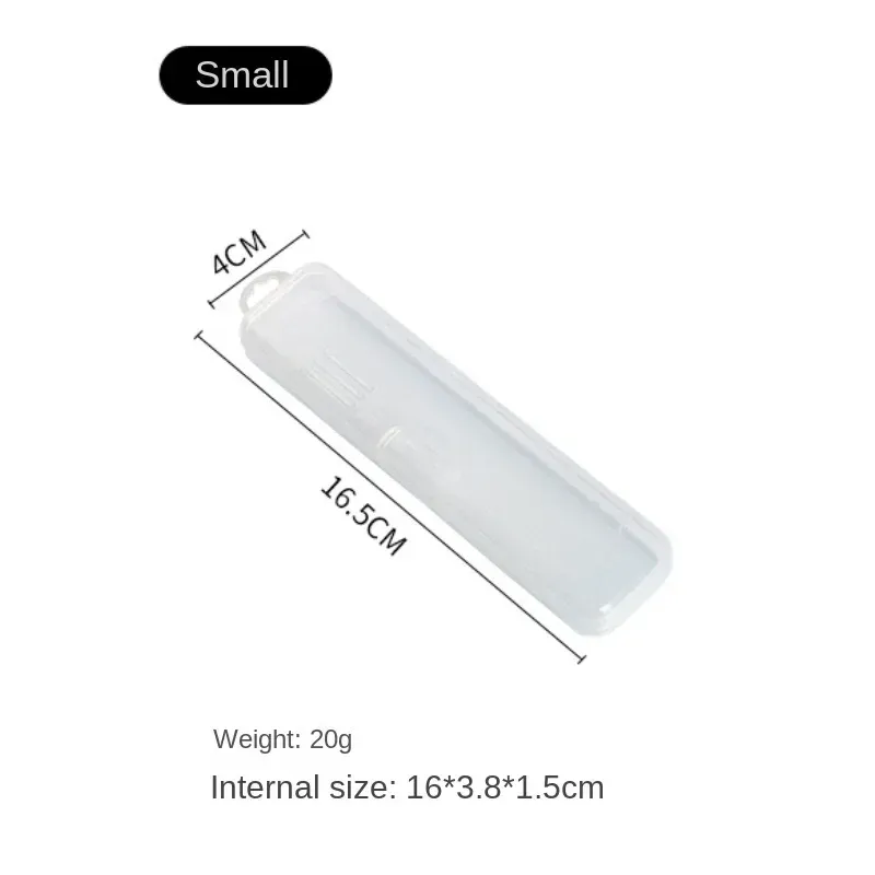 Organisateur portable transparent pour pinceaux de maquillage et crayons à sourcils, avec couvercle 10