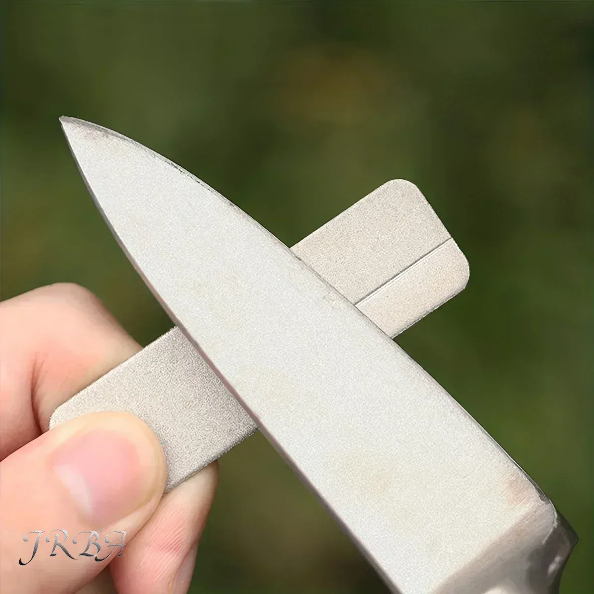 Affûteur de couteaux diamanté, outil de poche, mini porte-clés, affûteur de camping pour extérieur, outil de camping d'extérieur, lime à ongles en émeri 4