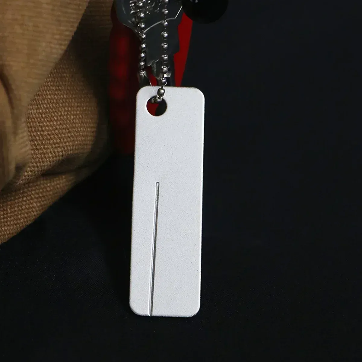Affûteur de couteaux diamanté, outil de poche, mini porte-clés, affûteur de camping pour extérieur, outil de camping d'extérieur, lime à ongles en émeri 7