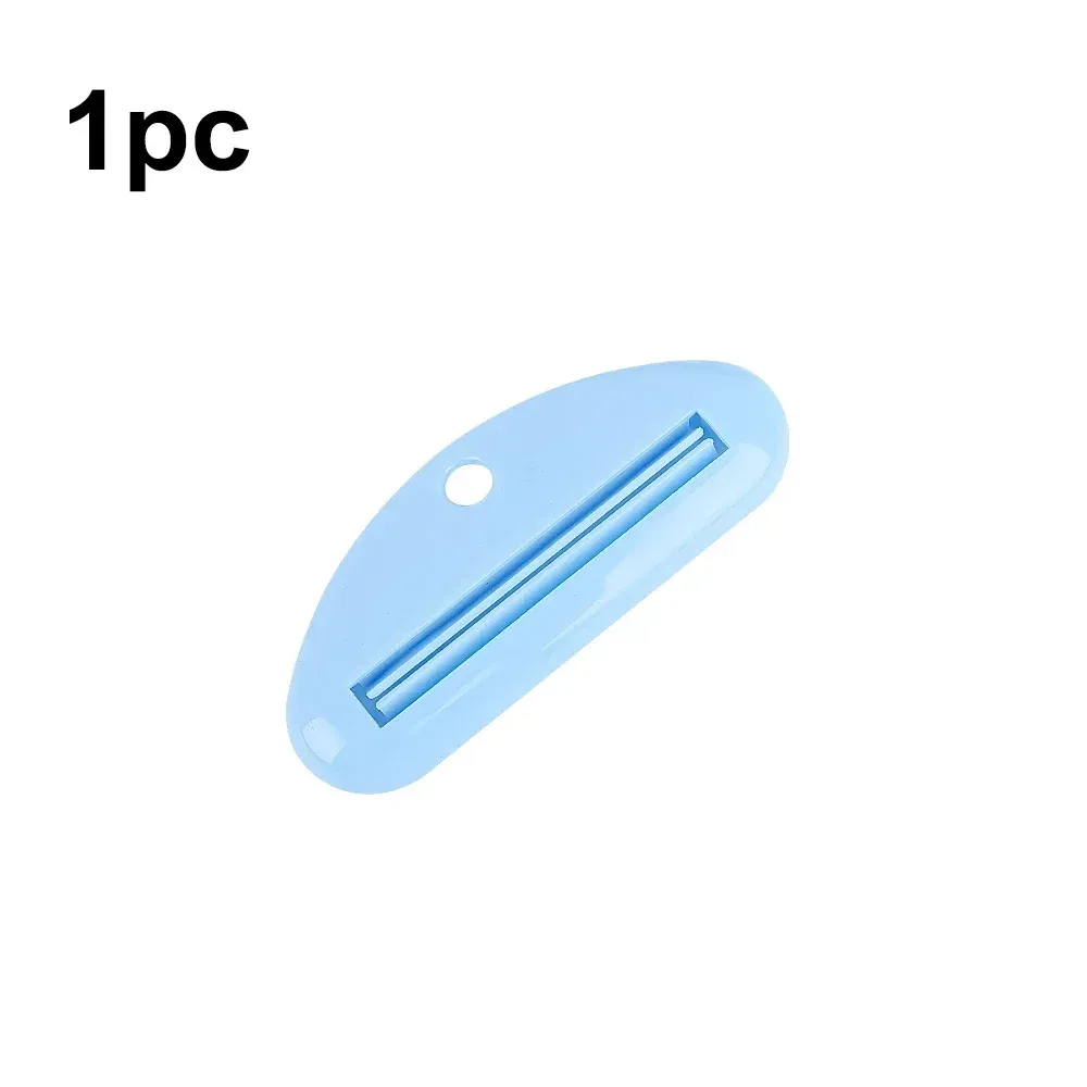 Distributeur de dentifrice en plastique avec clips, support roulant, accessoires de salle de bains 20