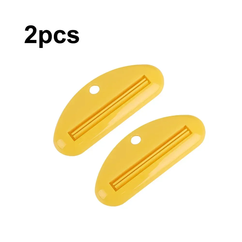 Distributeur de dentifrice en plastique avec clips, support roulant, accessoires de salle de bains 11