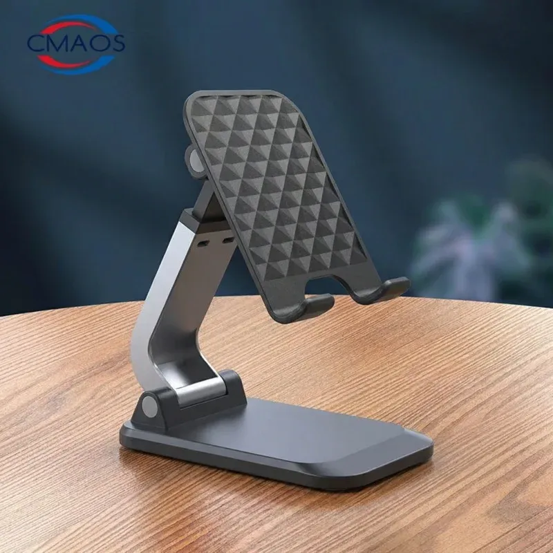 Support de téléphone de bureau réglable pour iPhone, iPad et Xiaomi