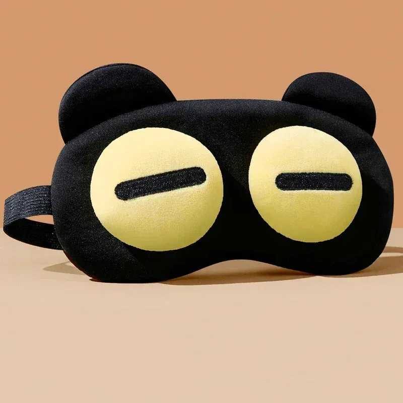 Masque de sommeil mignon pour enfants et étudiants, apaisant et confortable, réduit la fatigue oculaire, chaud et portable 8
