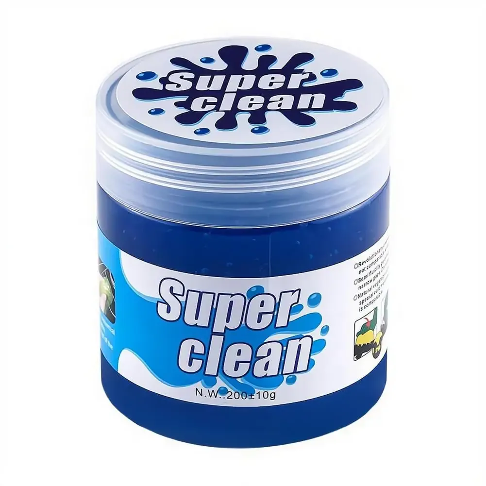 Plumeau en gel souple pour nettoyage automobile : élimine la poussière et la saleté du tableau de bord, des évents et du clavier d'ordinateur portable 8