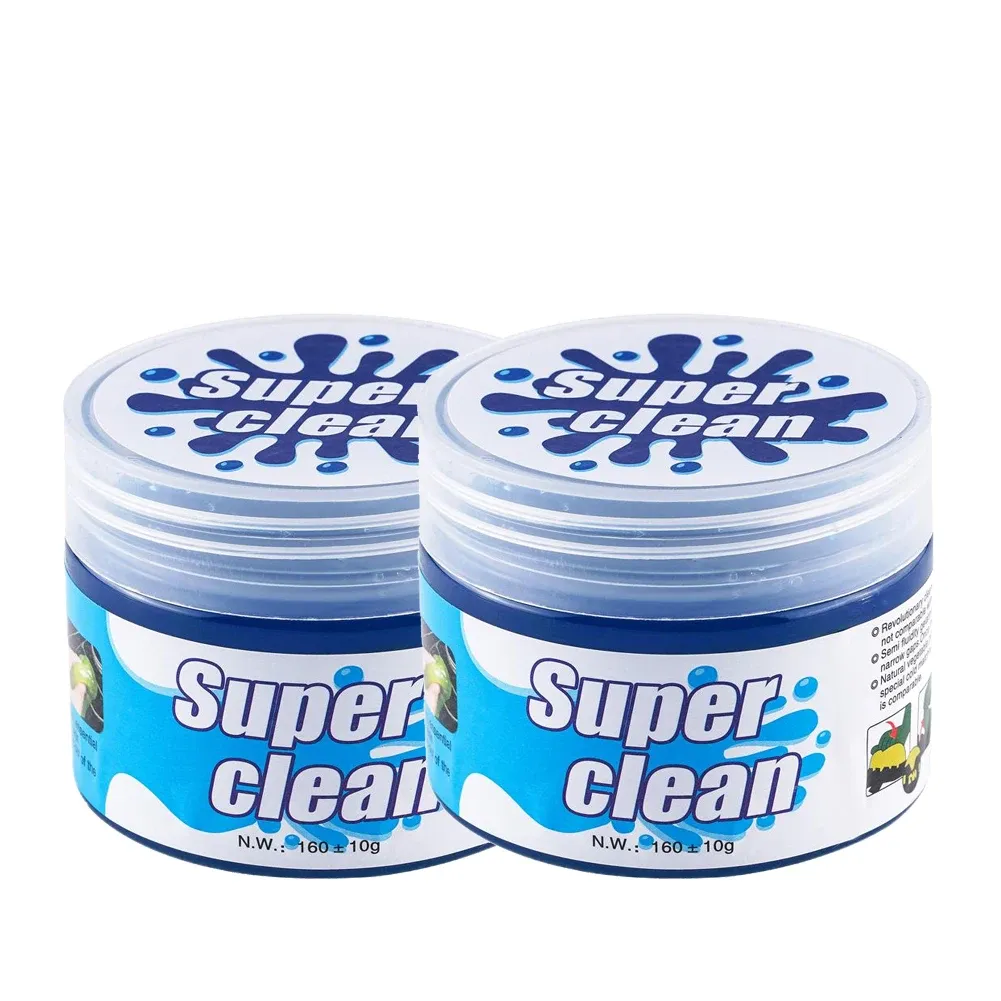 Plumeau en gel souple pour nettoyage automobile : élimine la poussière et la saleté du tableau de bord, des évents et du clavier d'ordinateur portable 10