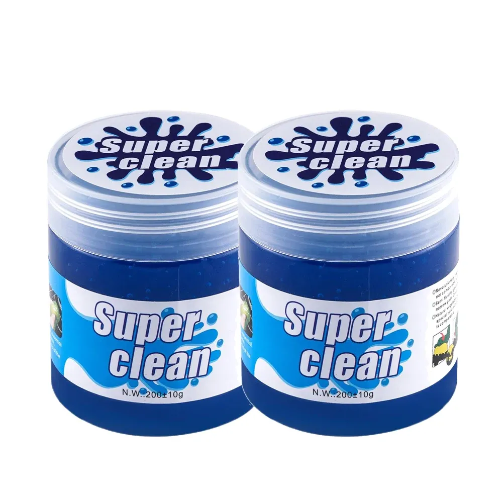 Plumeau en gel souple pour nettoyage automobile : élimine la poussière et la saleté du tableau de bord, des évents et du clavier d'ordinateur portable 7
