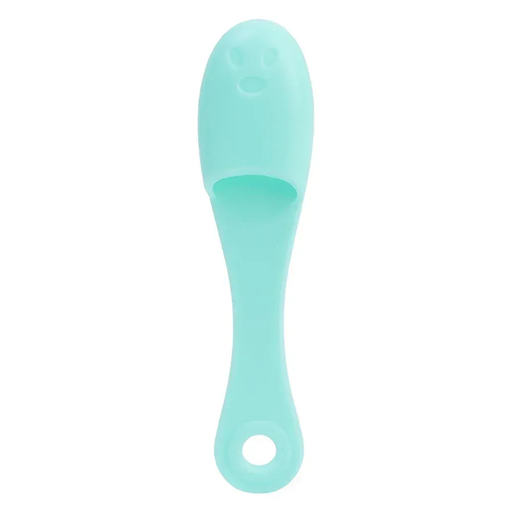 Brosse nasale en silicone, nettoyante pour pores du visage, nettoyeur de points noirs portable, brosse de massage double face, outil de nettoyage beauté, gommage nasal visage 10