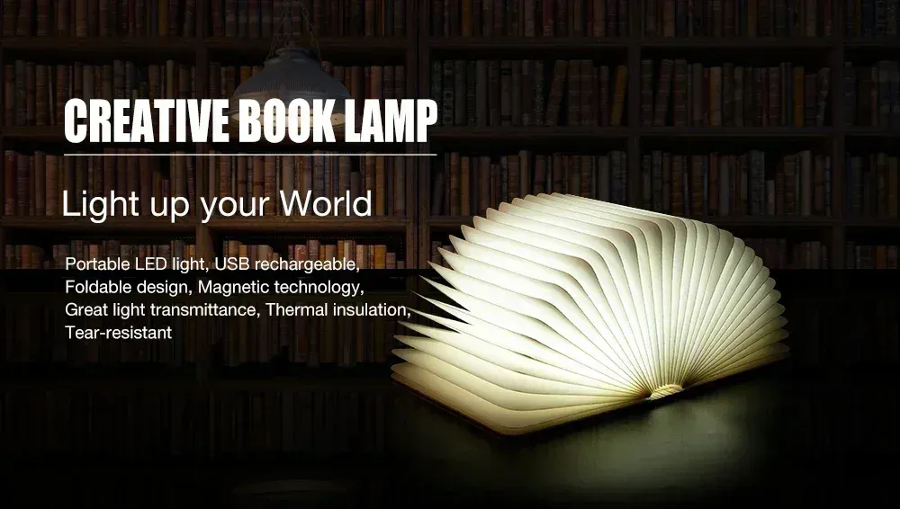 Lampe de livre en situation de lecture