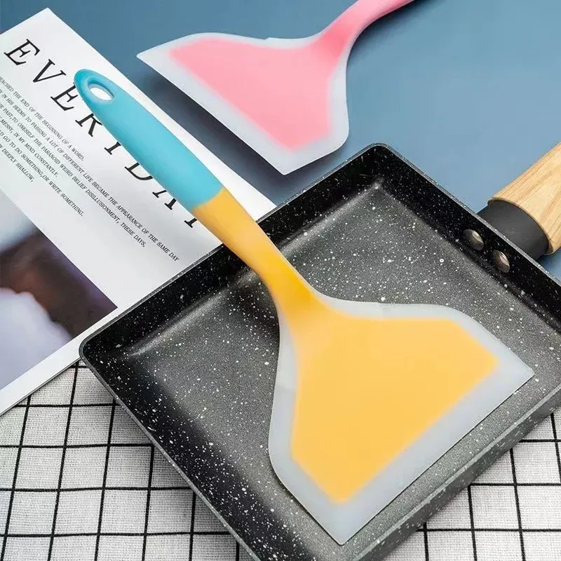 Détail de la spatule en silicone