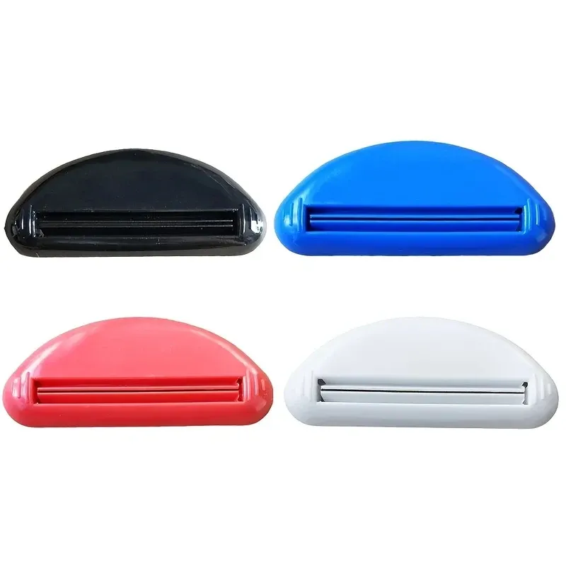 Presse-tube manuel, distributeur de dentifrice multifonction pour nettoyant visage, accessoires de salle de bain 4