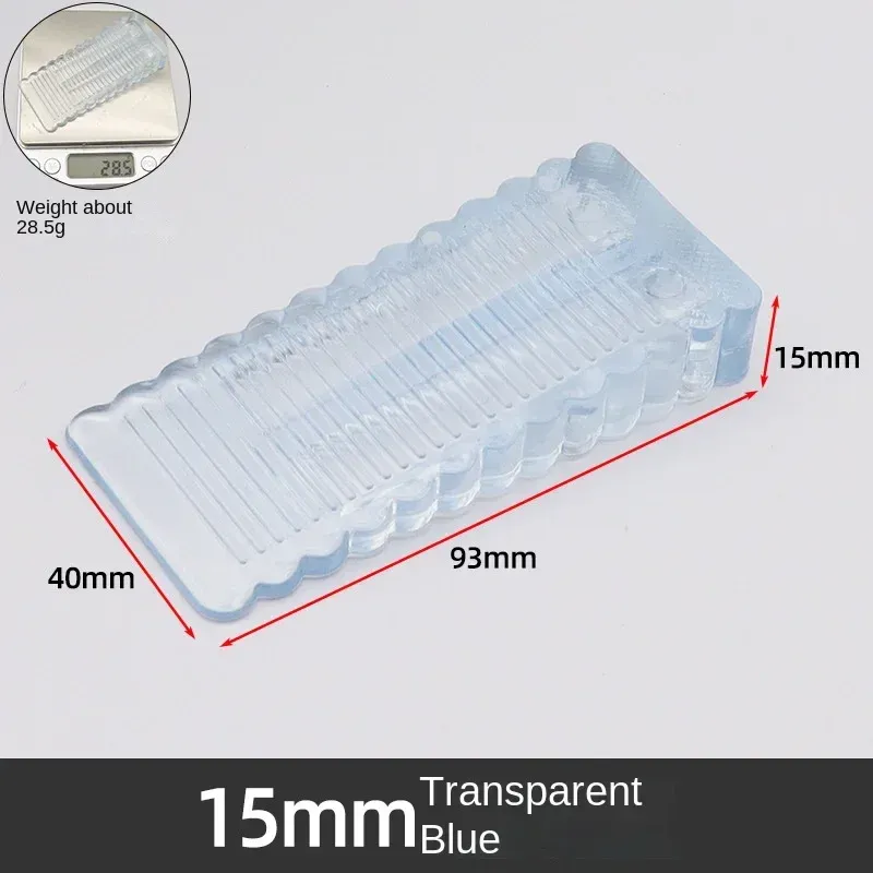 Butée de porte en silicone de sécurité sans perçage 4