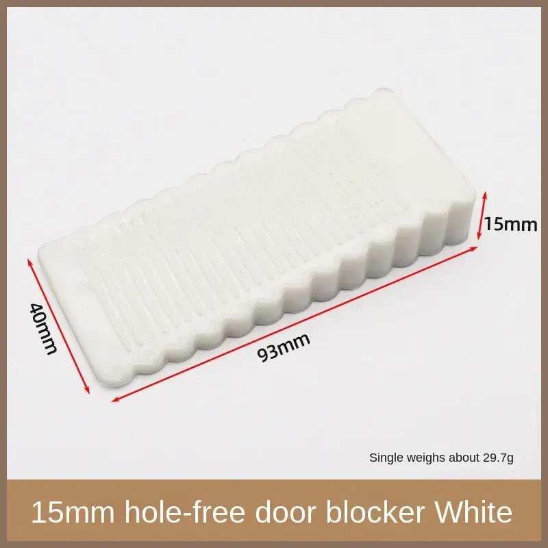 Butée de porte en silicone de sécurité sans perçage 8