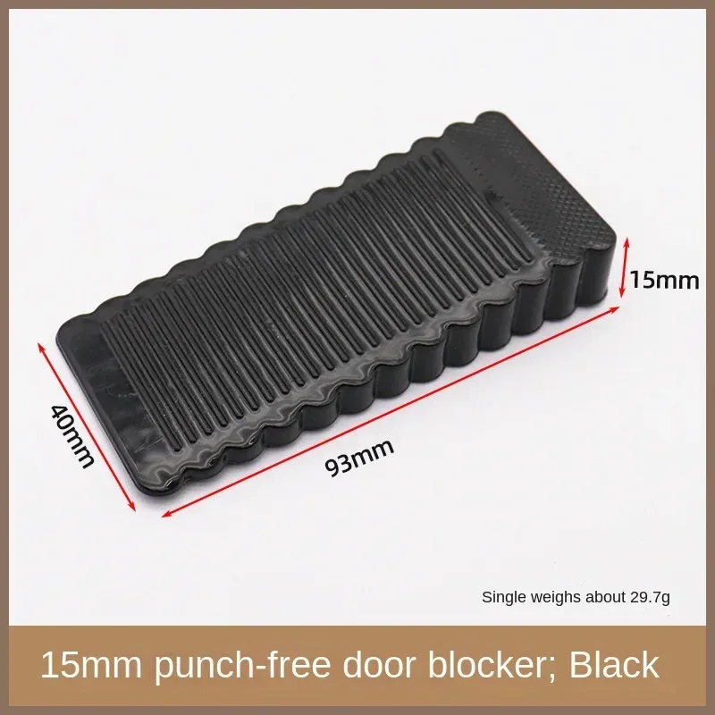 Butée de porte en silicone de sécurité sans perçage 10