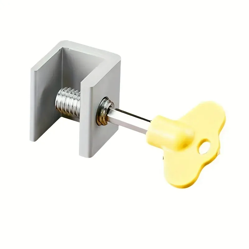 Serrure de sécurité coulissante pour enfants, verrou pour armoire, fenêtre et porte coulissante 6