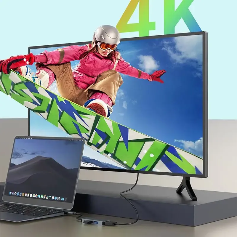 Hub USB-C multiport en situation