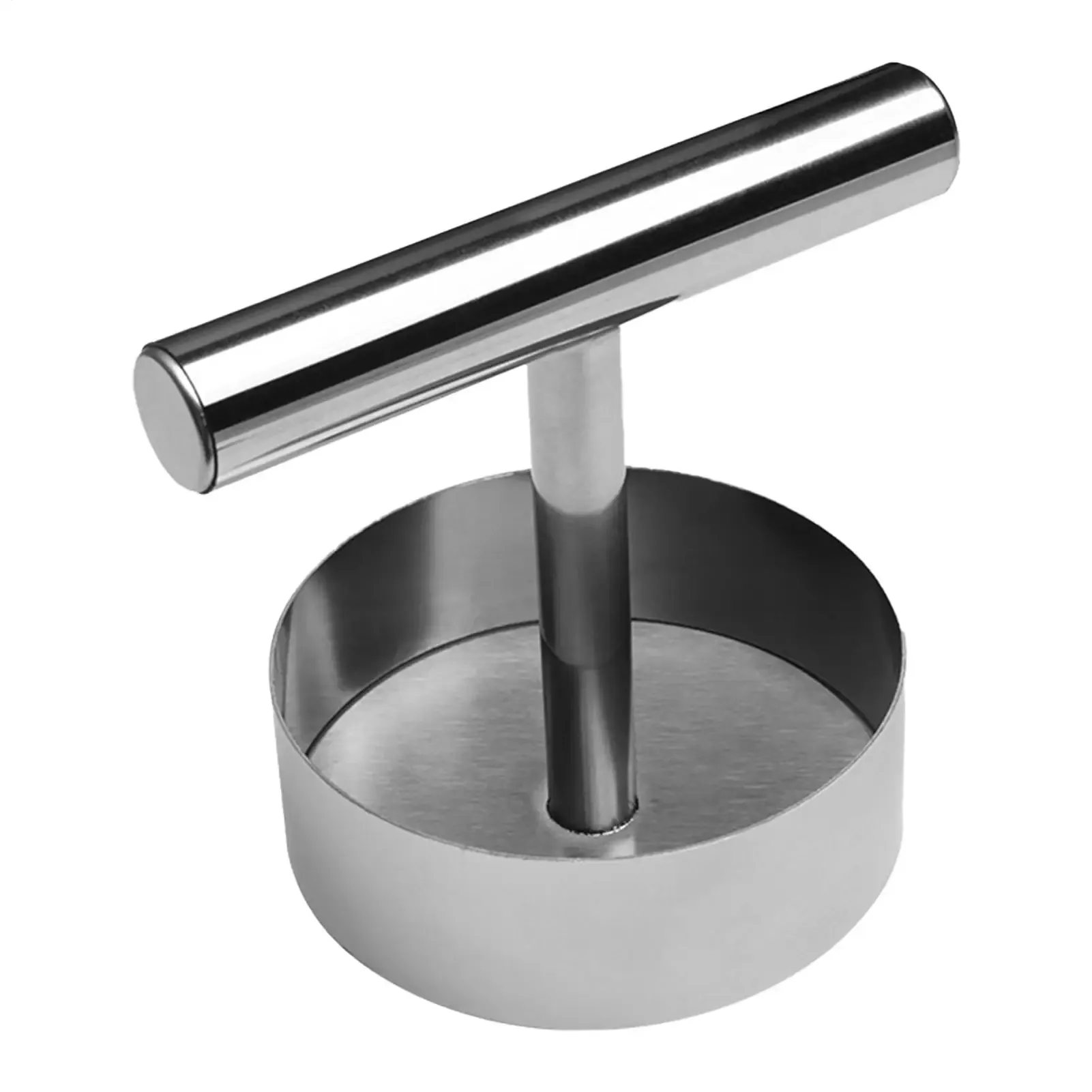 Presse à hamburgers antiadhésive en acier inoxydable, outil de pressage et de compactage pour grillades 4