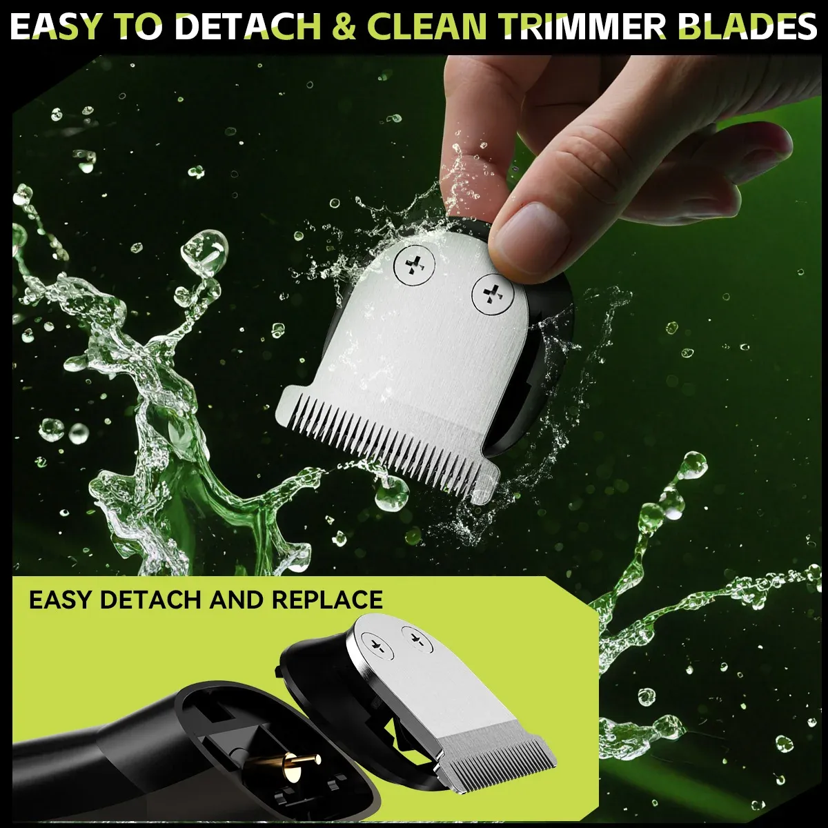 ENCHEN Beardo 2 Tondeuse électrique pour cheveux, rechargeable, à connectique USB-C, pour hommes 2
