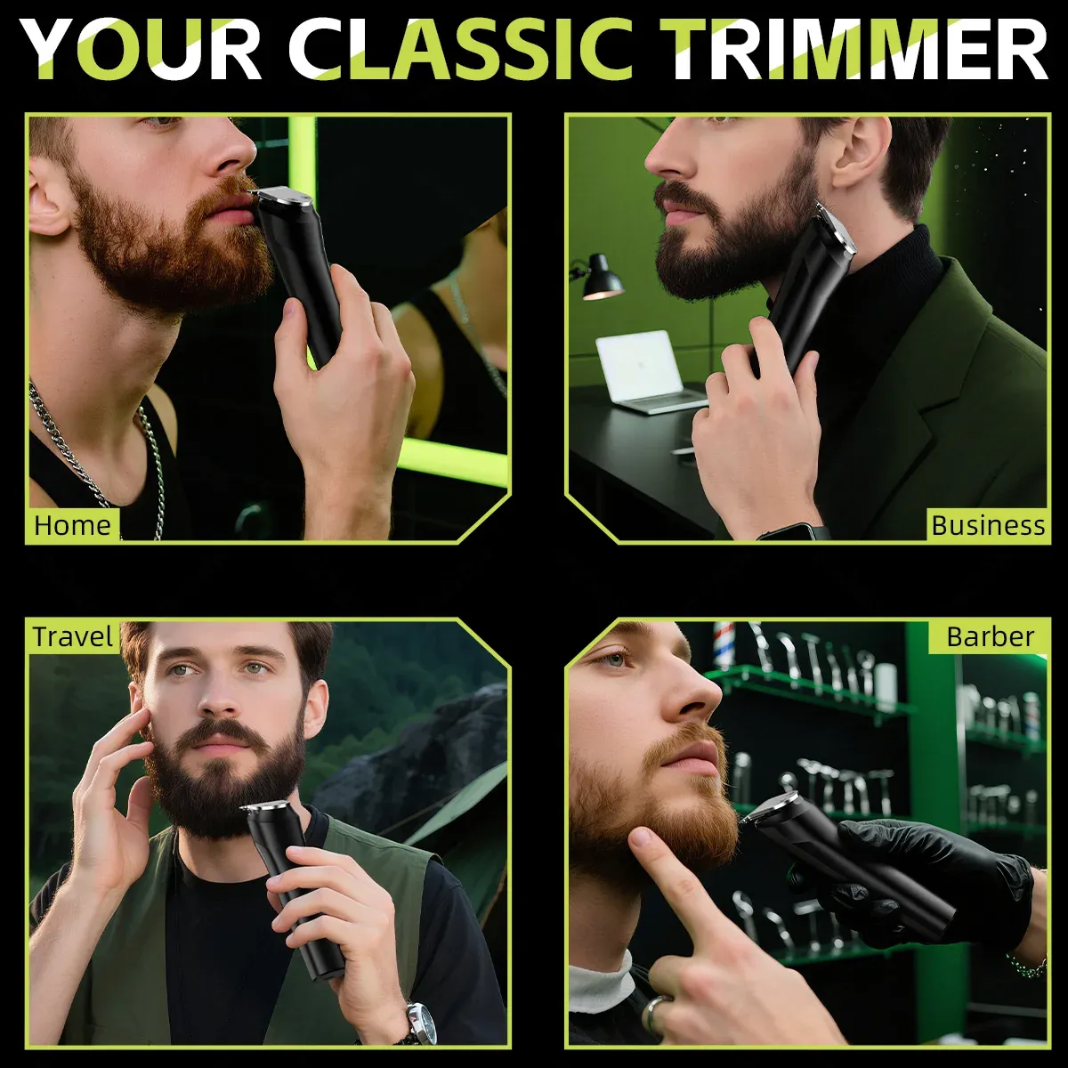 ENCHEN Beardo 2 Tondeuse électrique pour cheveux, rechargeable, à connectique USB-C, pour hommes 6