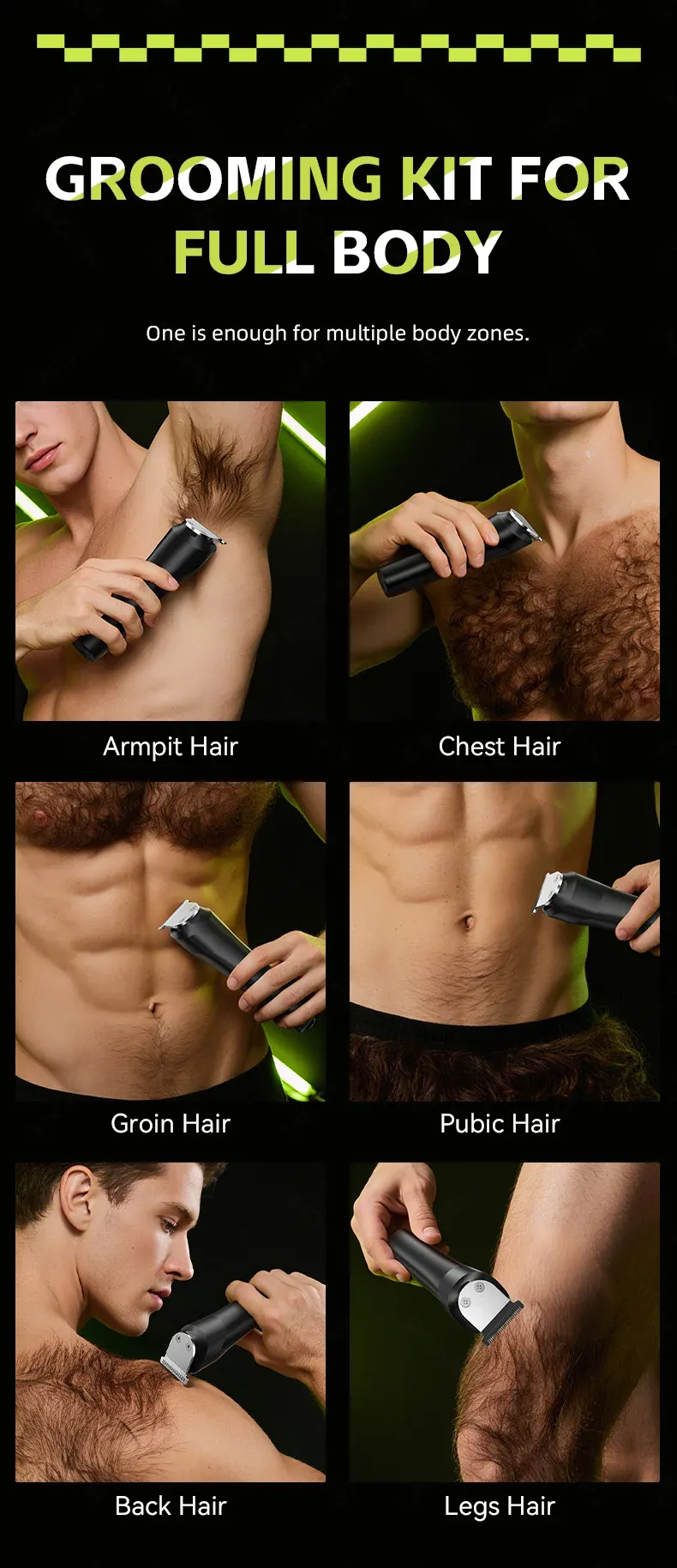 Ergonomie de la ENCHEN Beardo 2 en main