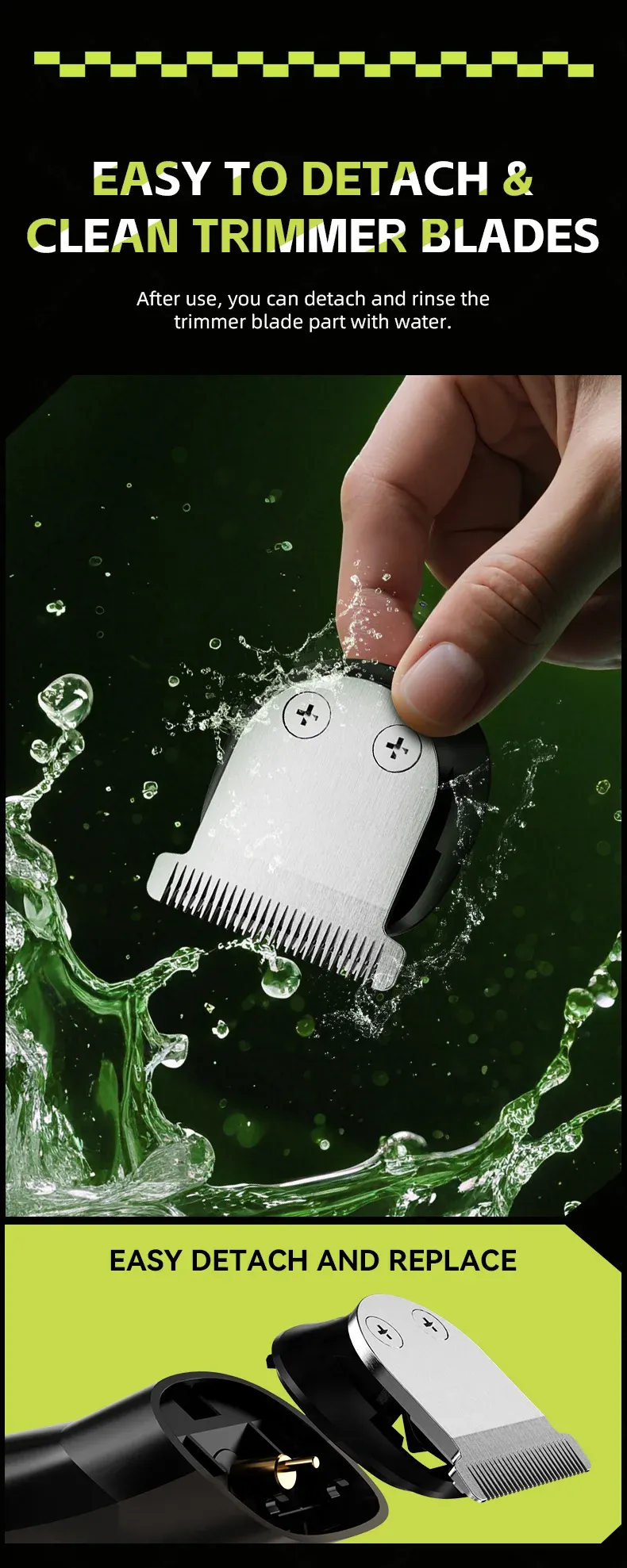 Coupe de cheveux avec la ENCHEN Beardo 2