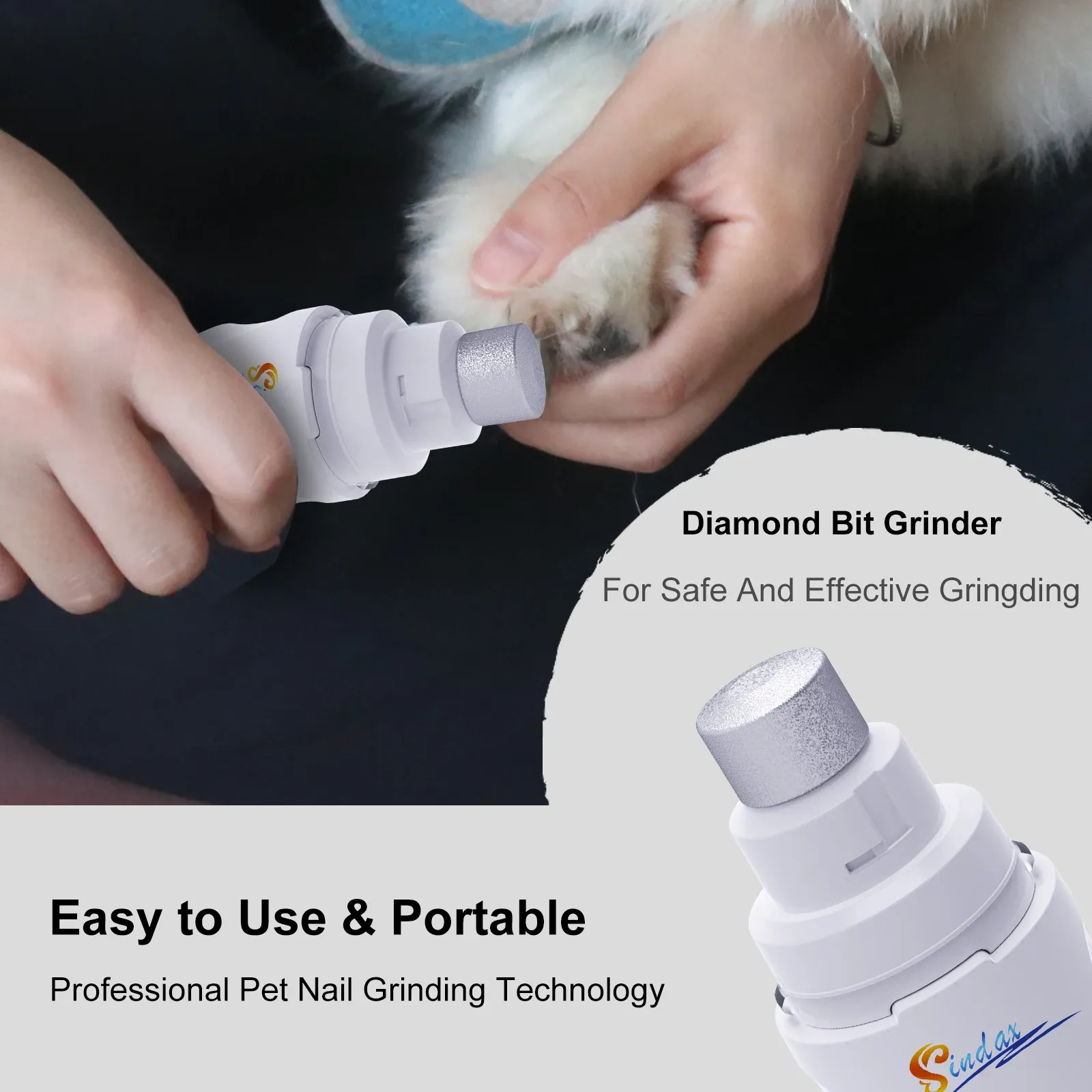 Utilisation du broyeur à ongles