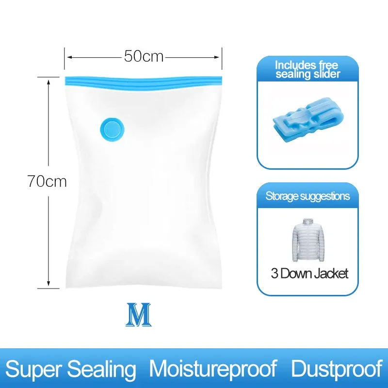Scelleuse réutilisable pour sacs sous vide, organisateur de voyage pour vêtements et couvertures 10