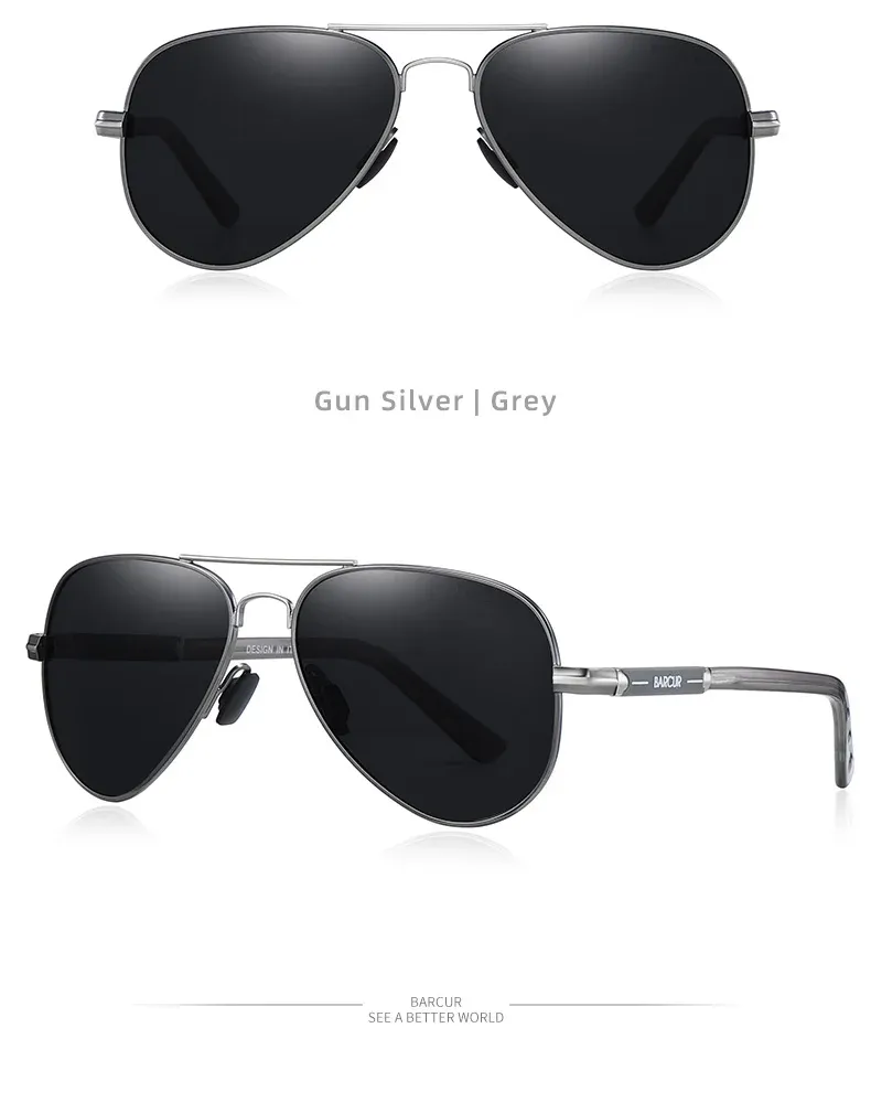 Lunettes de soleil pilote portées en extérieur