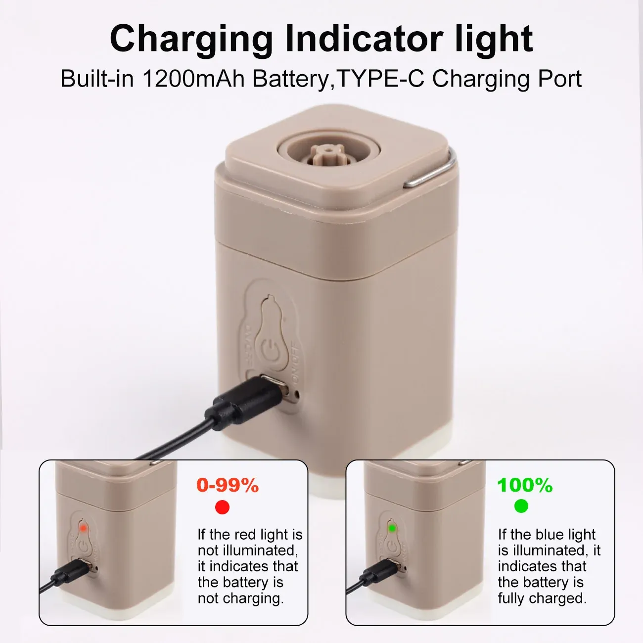 Mini pompe à air électrique portable pour gonflables, rechargeable via USB-C, gonflage et dégonflage rapides pour bouées de piscine et matelas pneumatiques, 1 pièce 3