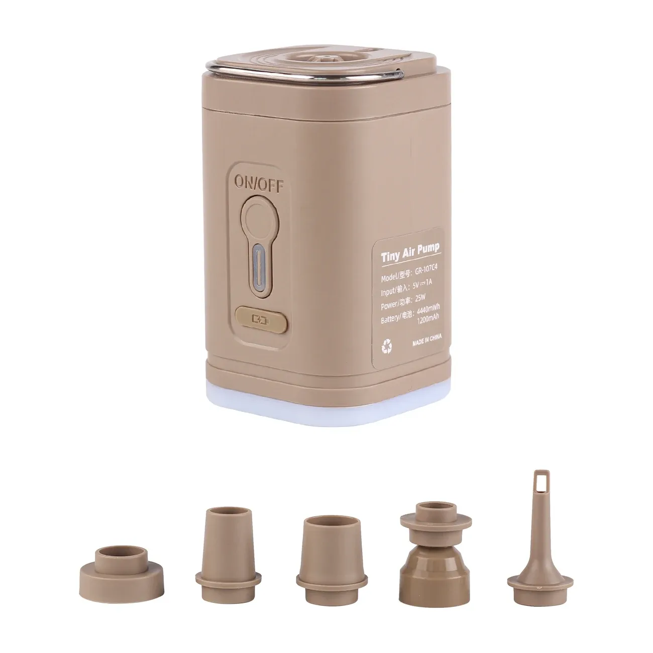 Mini pompe à air électrique portable