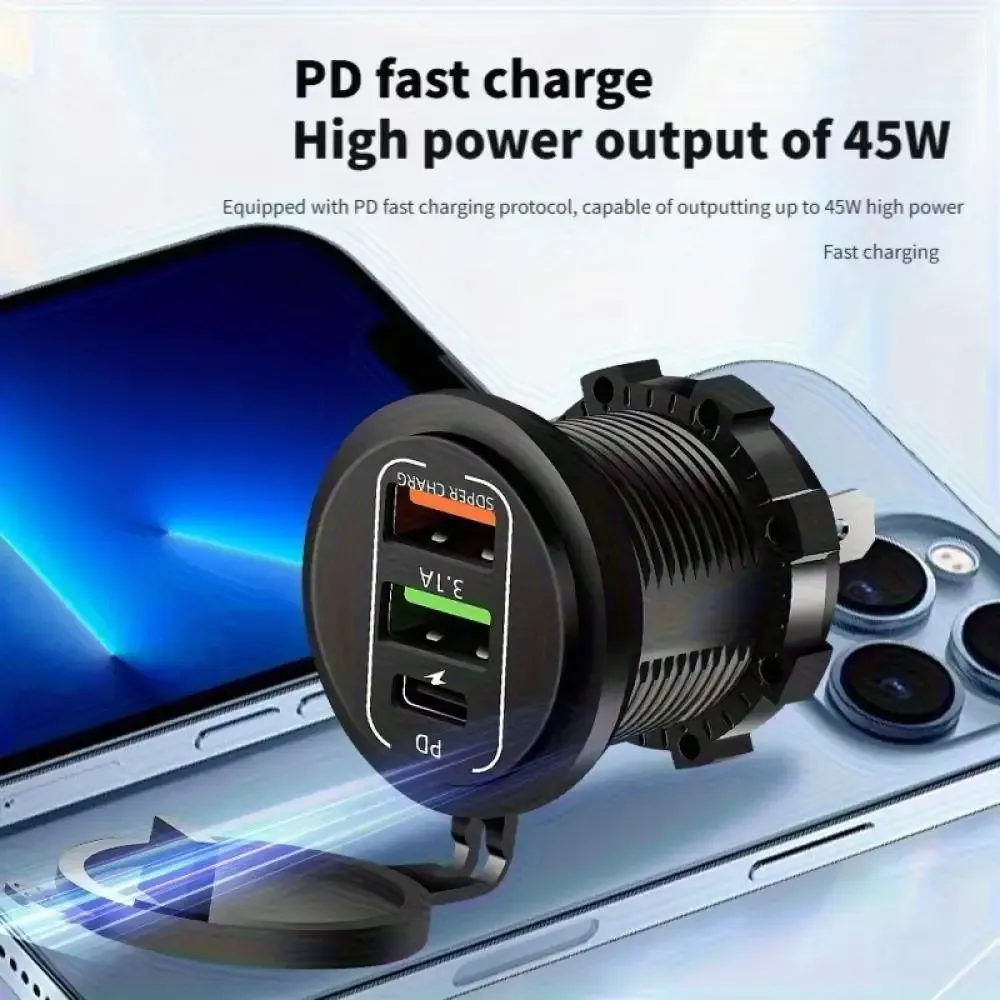 Chargeur de voiture USB ambiance lifestyle