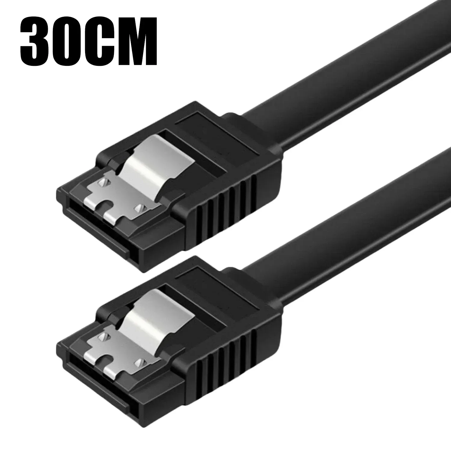 Câble de données SATA 3.0 6 Gb/s pour SSD et disque dur, transmission rapide pour SATA III, HDD, SSD et lecteur CD/graveur de bureau 7