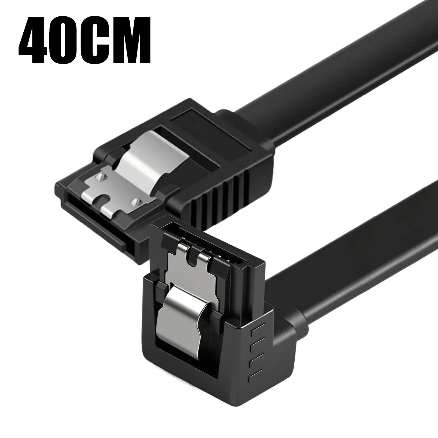 Câble de données SATA 3.0 6 Gb/s pour SSD et disque dur, transmission rapide pour SATA III, HDD, SSD et lecteur CD/graveur de bureau 8