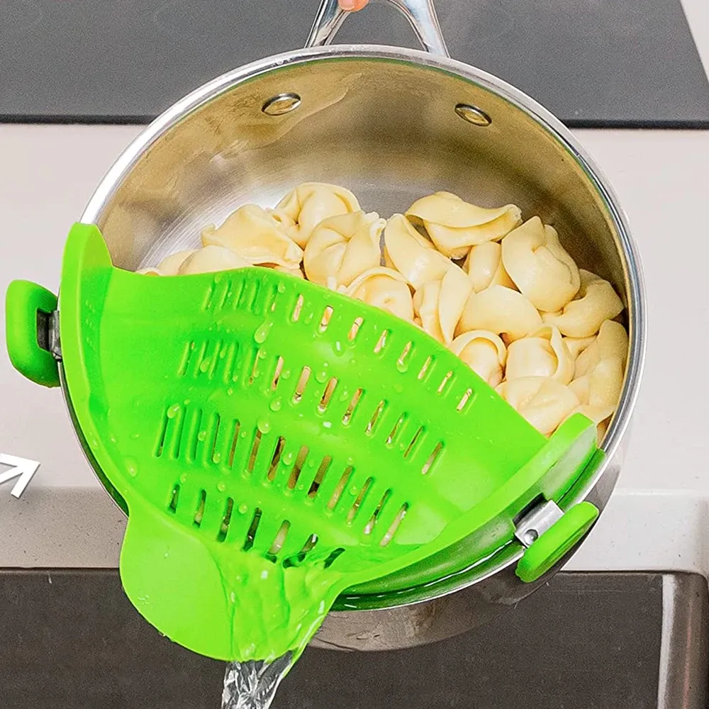 Passoire à clipser rangée
