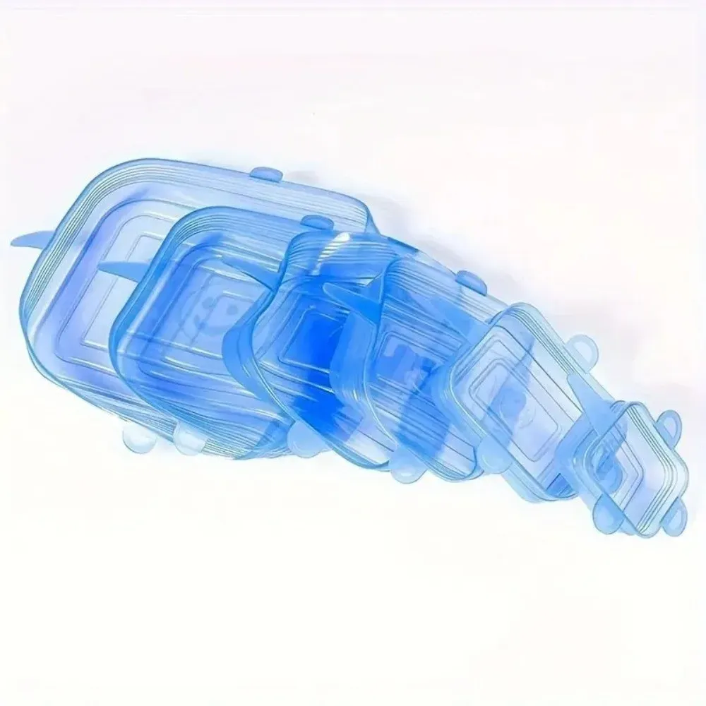 Couvercles en silicone extensibles, souplesse