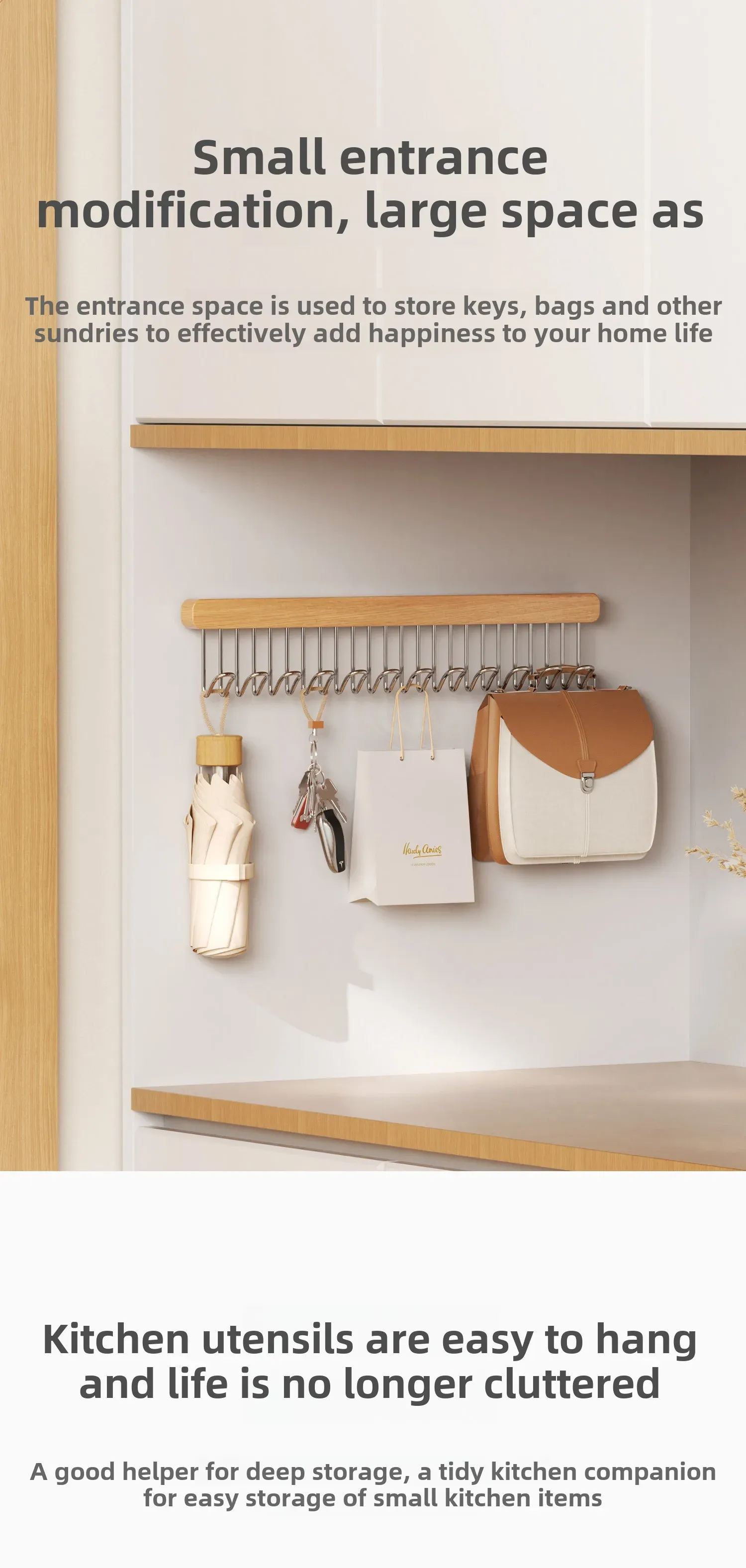 Accessoires suspendus au porte-vêtements