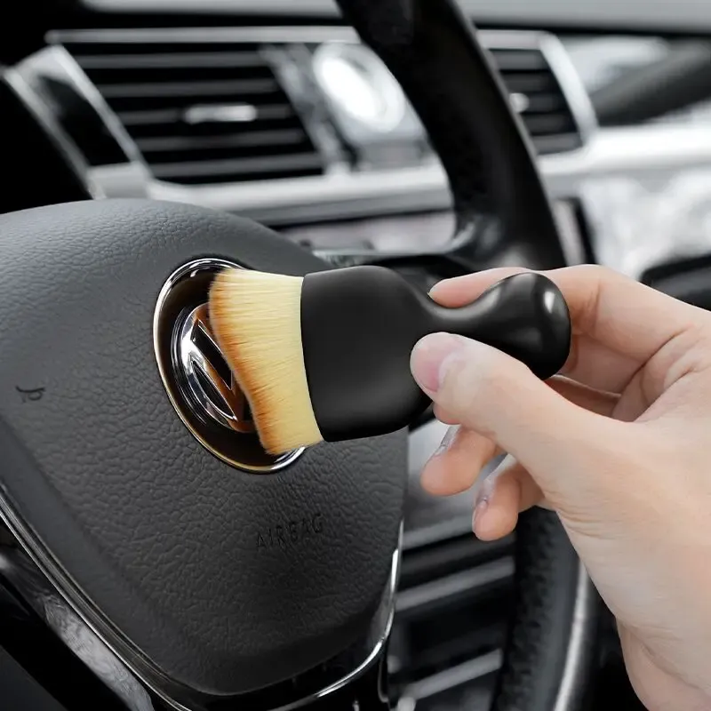Brosse de nettoyage en situation